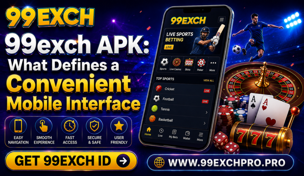 99exch APK What Defines a Convenient Mobile Interface