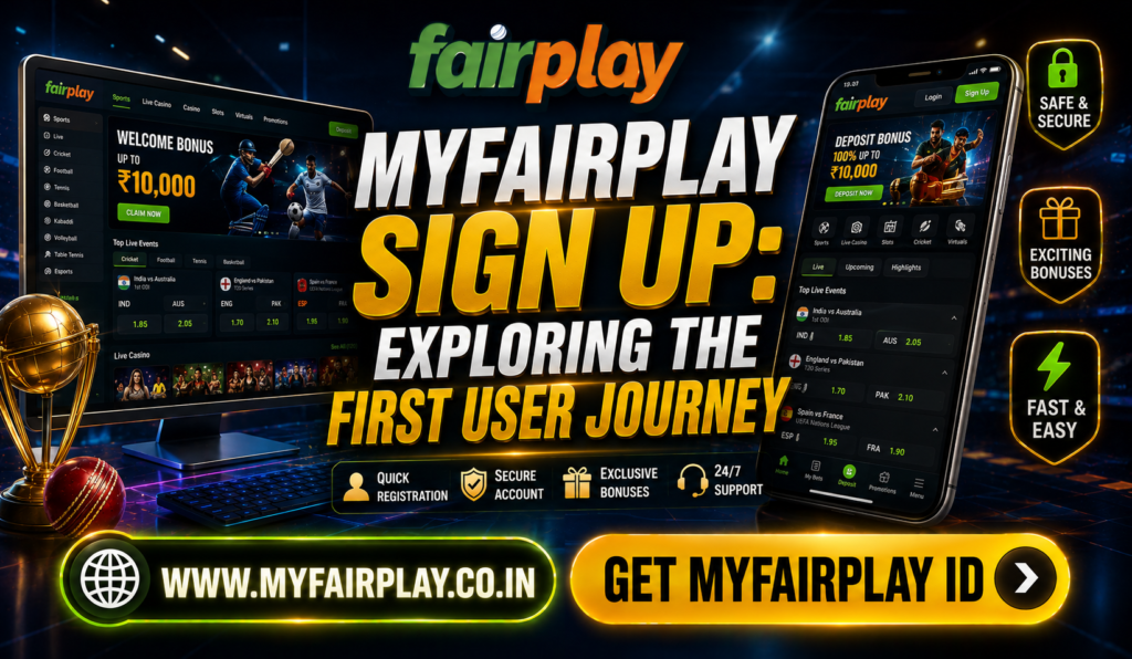 Myfairplay Sign Up Exploring the First User Journey