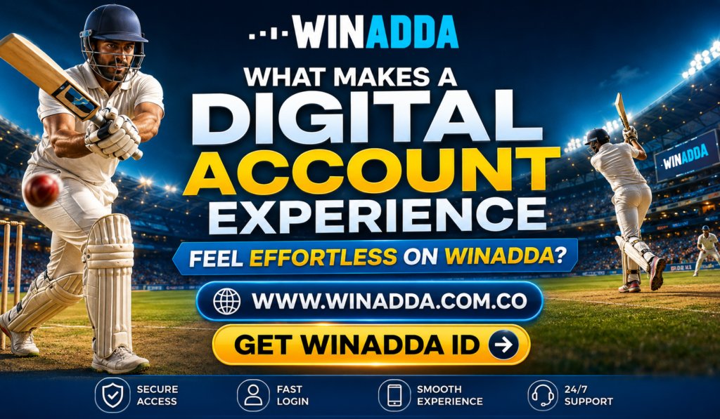 What Makes a Digital Account Experience Feel Effortless on Winadda